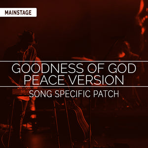 Goodness of God (Peace Album Version) Song Specific Patch