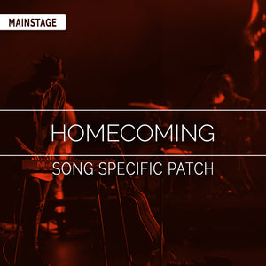 Homecoming Song Specific Patch