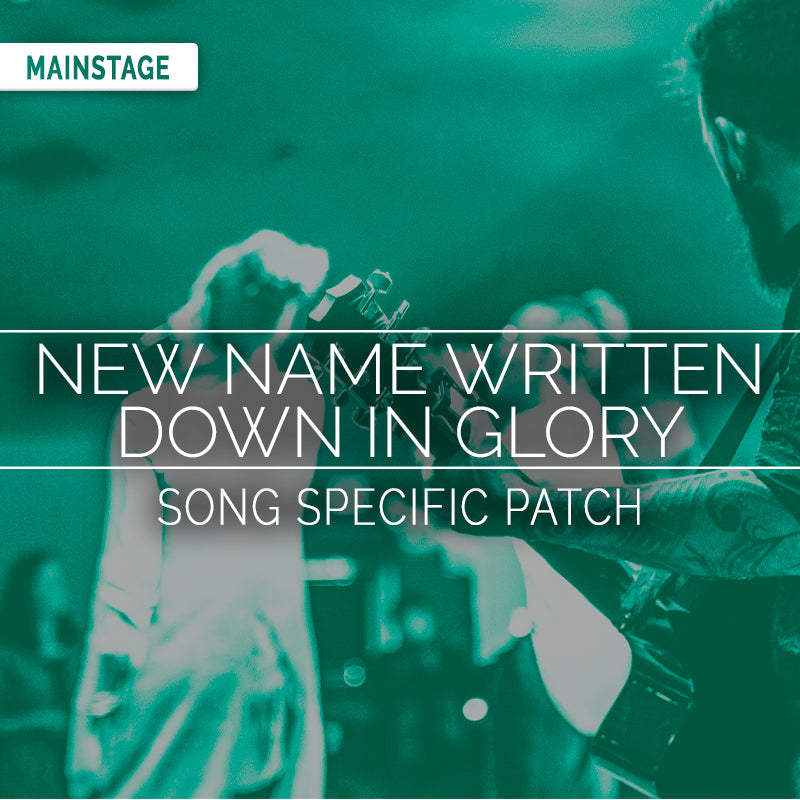 New Name Written Down In Glory Song Specific Patch