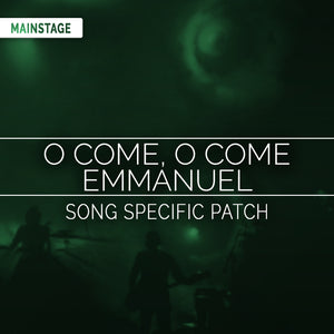 O Come, O Come Emmanuel Song Specific Patch