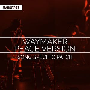 Waymaker Song Specific Patch